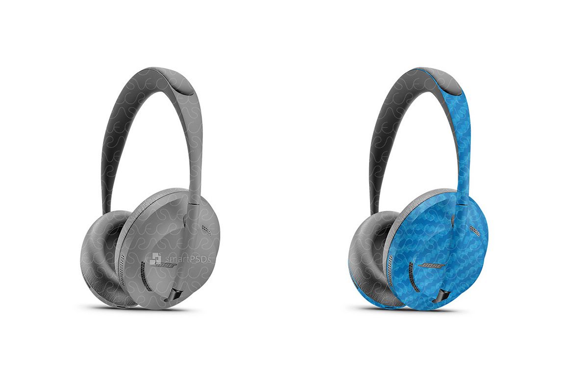 Bose Headphones 700 2019 Smart PSD Skin Mockup Template example image 1