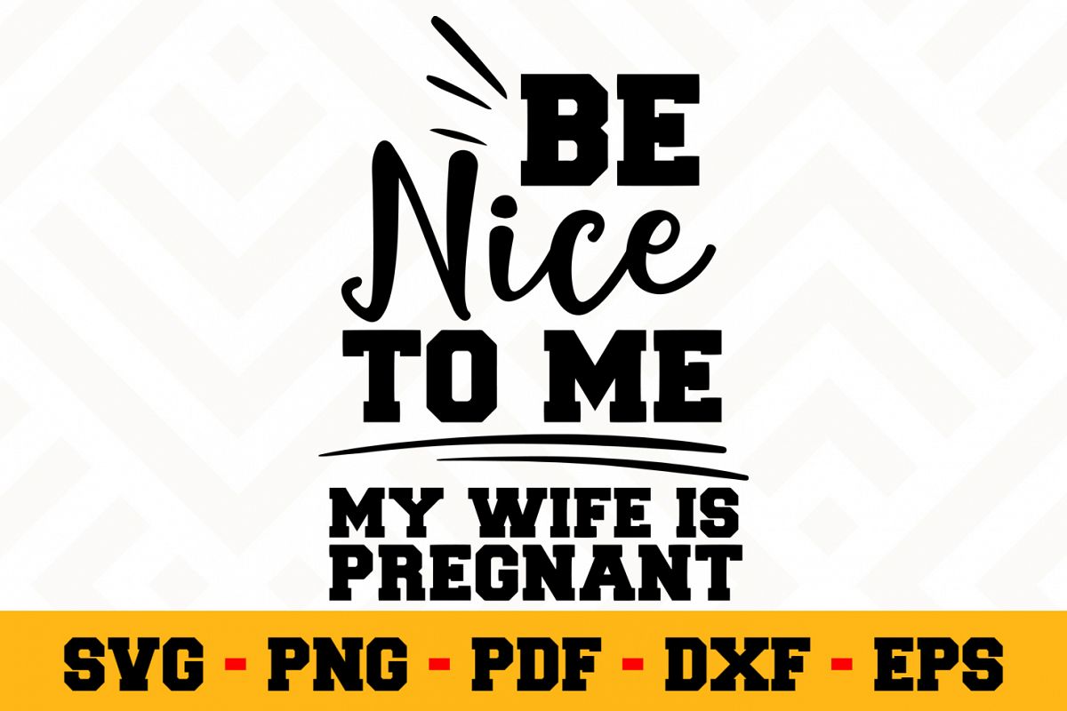 Pregnant SVG Design n543 | Pregnant SVG Cut File example image 1