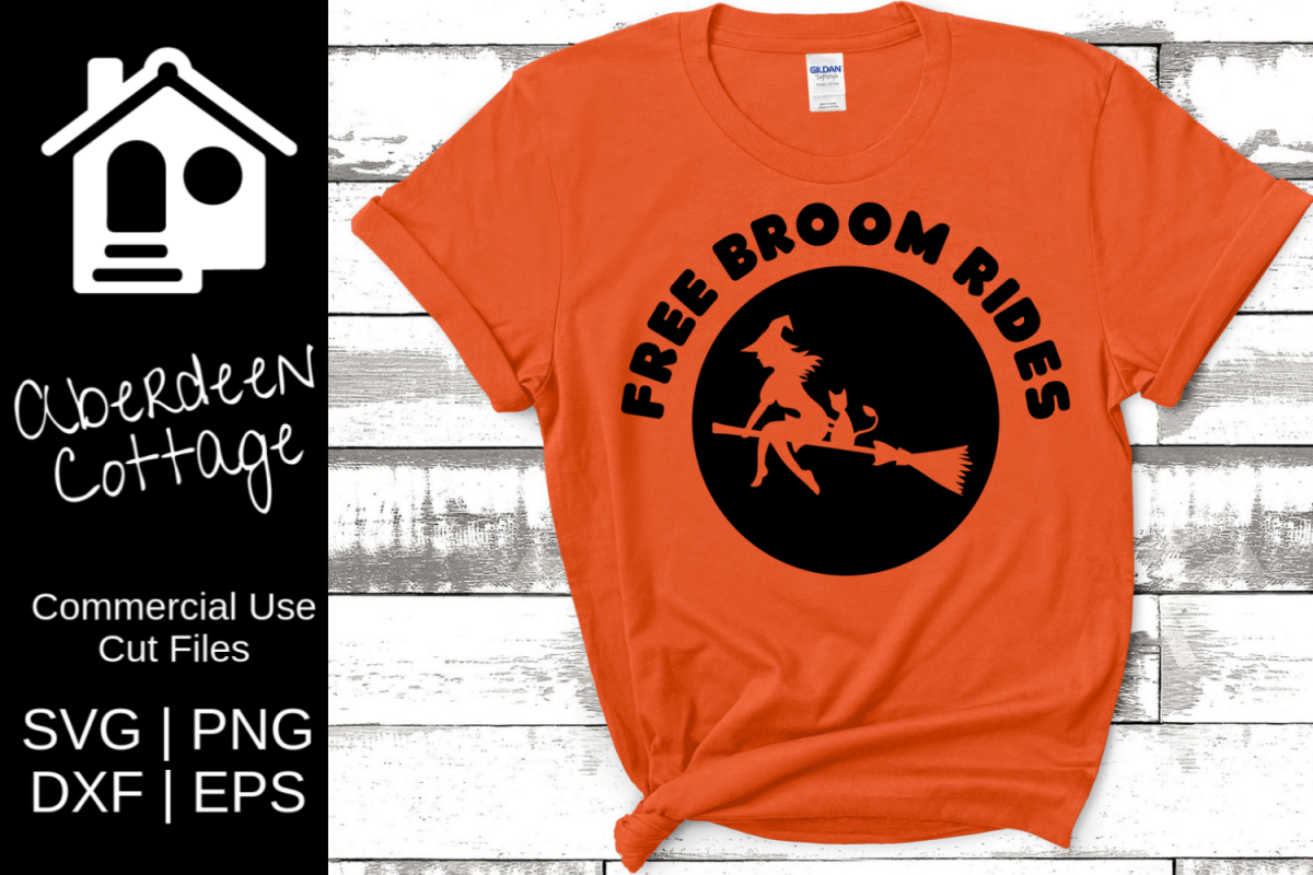 Free Broom Rides SVG example image 1