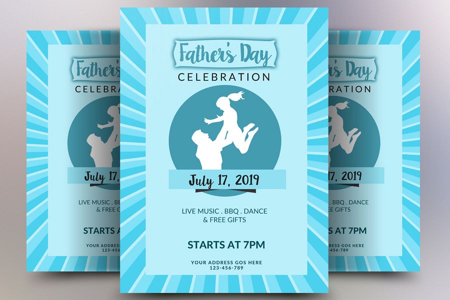 Fathers Day Poster example image 1