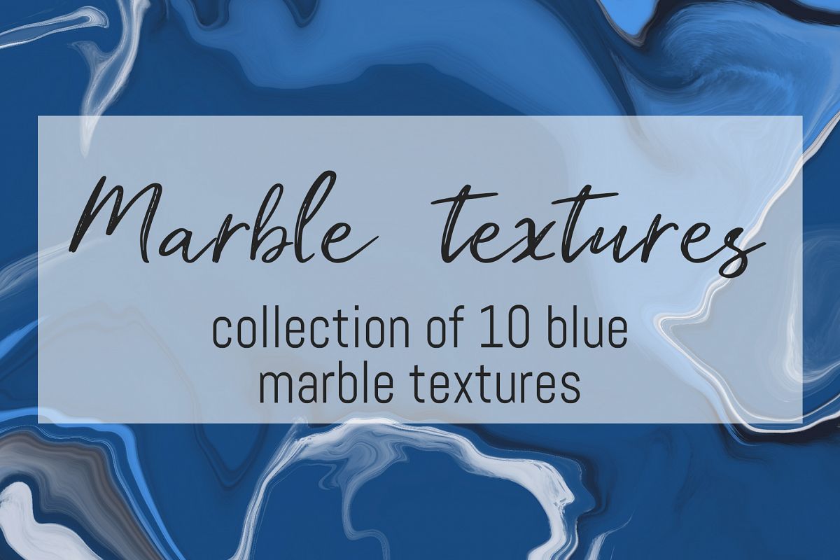 Blue marble textures bundle example image 1
