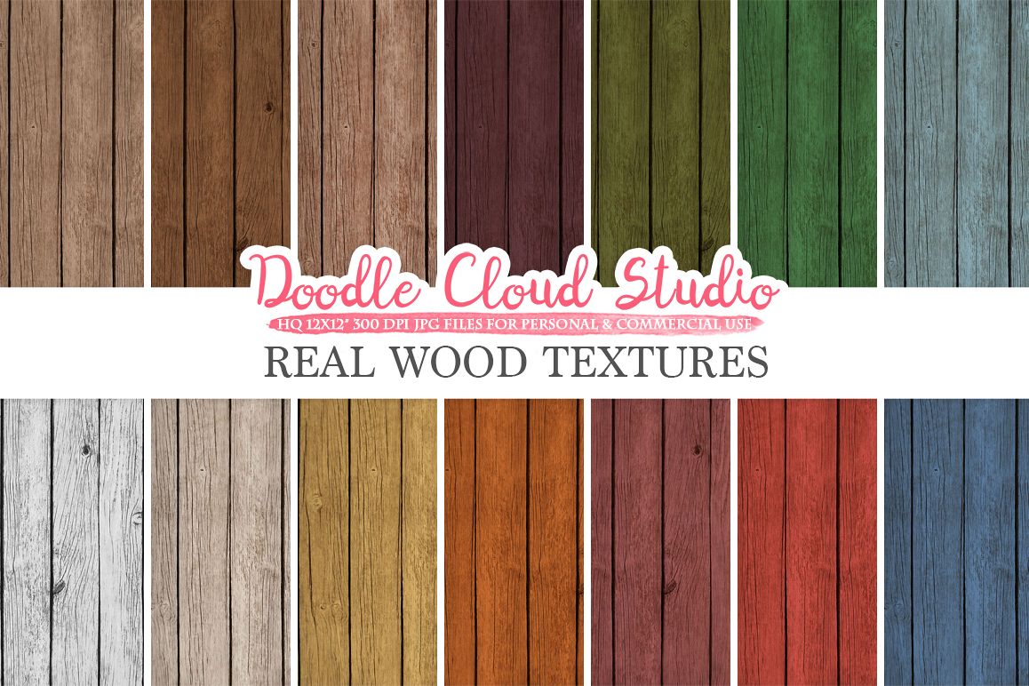 Real Wood digital paper, Vintage Colors, Wood Printables, Wood Backgrounds, Rustic Wood textures, Instant Download, Commercial Use example image 1
