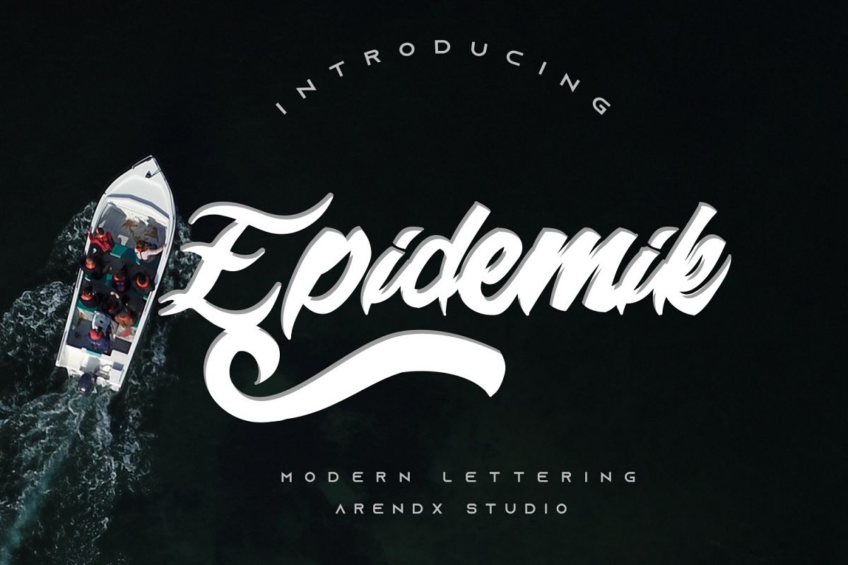 Epidemik Modern Font example image 1
