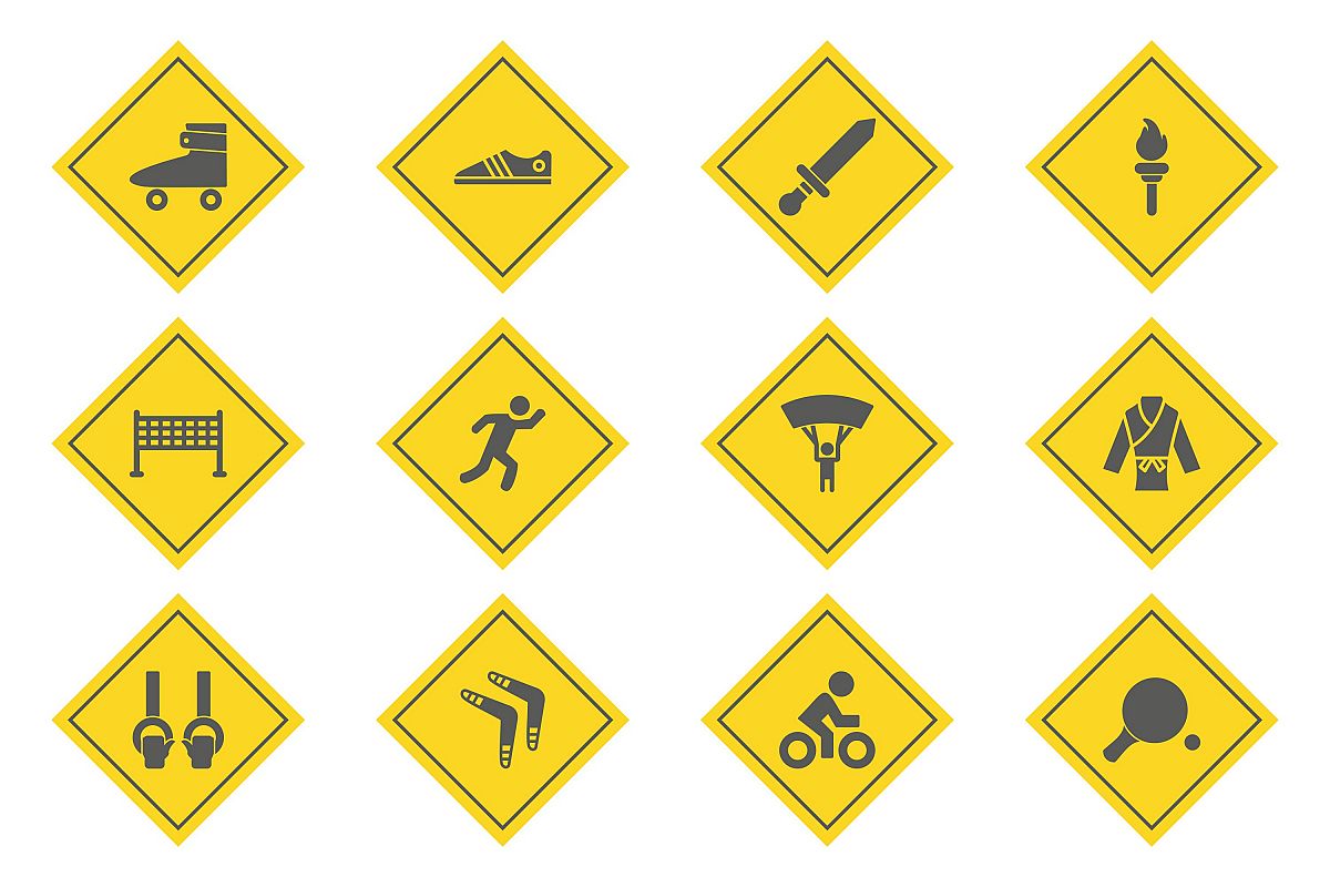 Set Of Sports And Game Icons example image 1