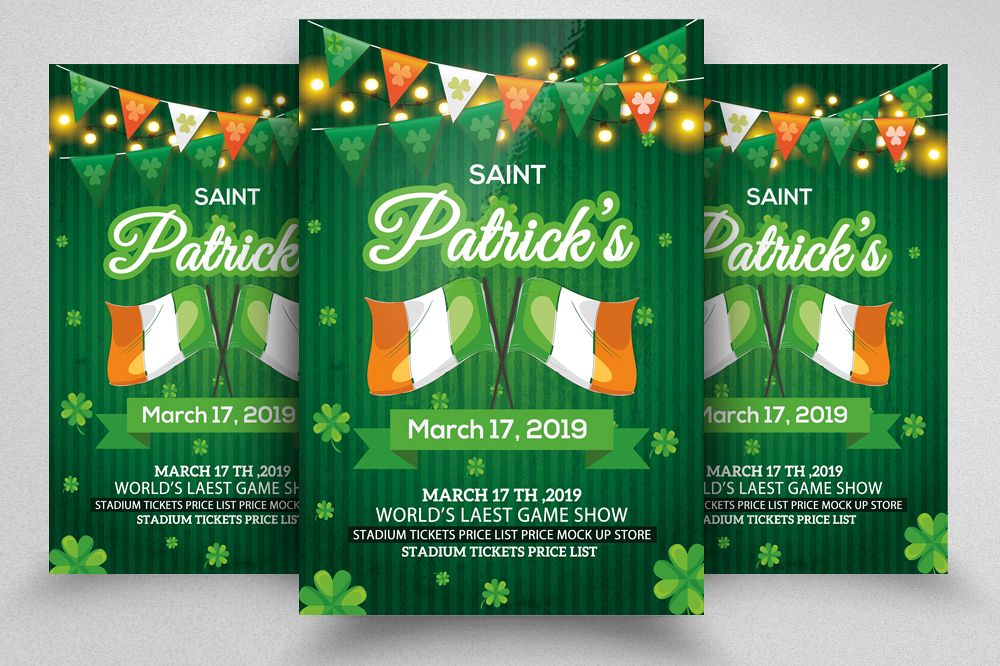 St. Patricks Day Flyer example image 1