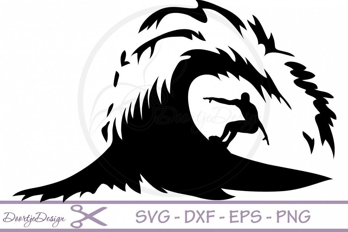 Wave Silhouette SVG