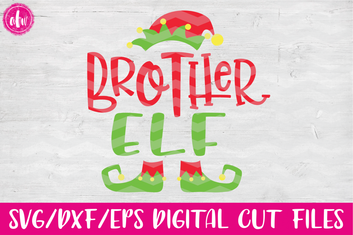 Brother Elf - SVG, DXF, EPS Cut Files example image 1
