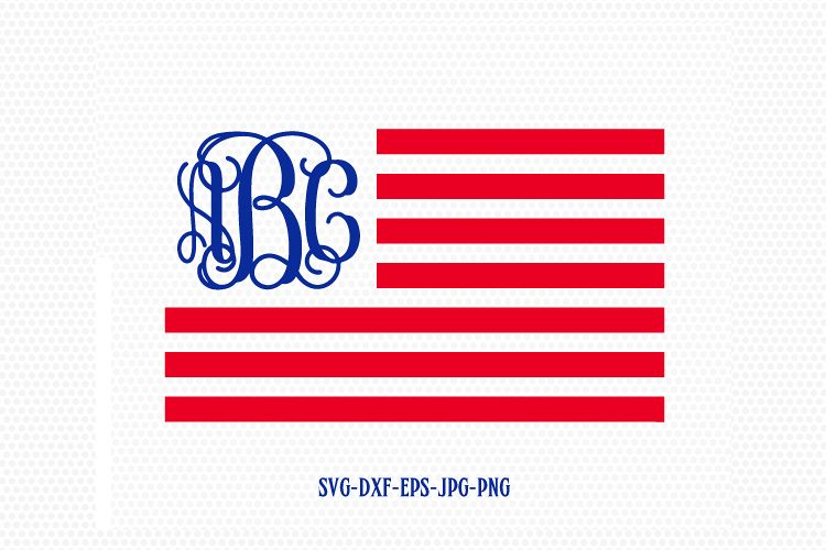 Free Free American Flag Monogram Svg 178 SVG PNG EPS DXF File