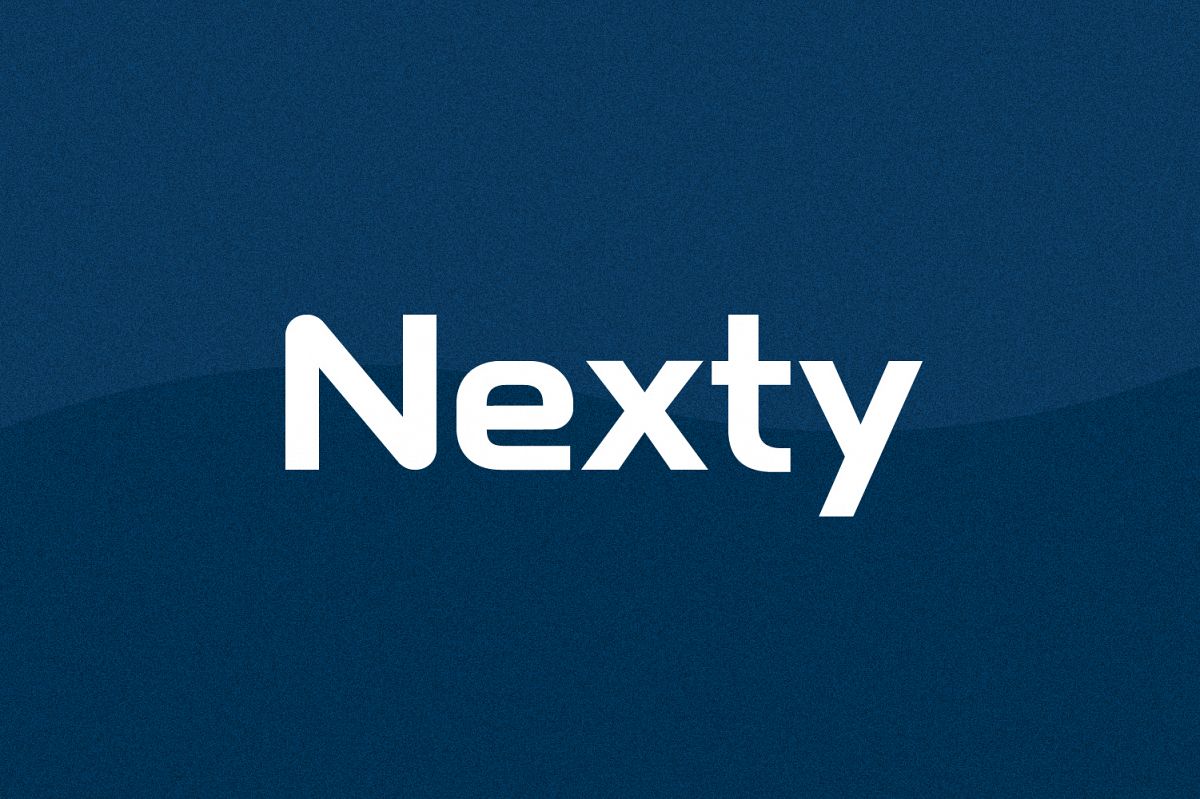 Nexty - Logo Design Font example image 1