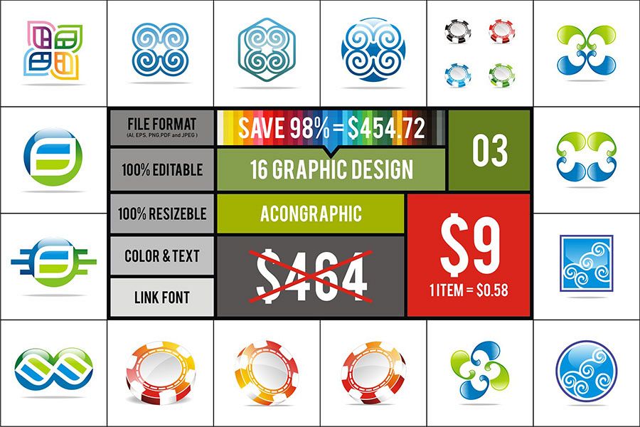 Graphic Vector suitable for Logo #3 example image 1