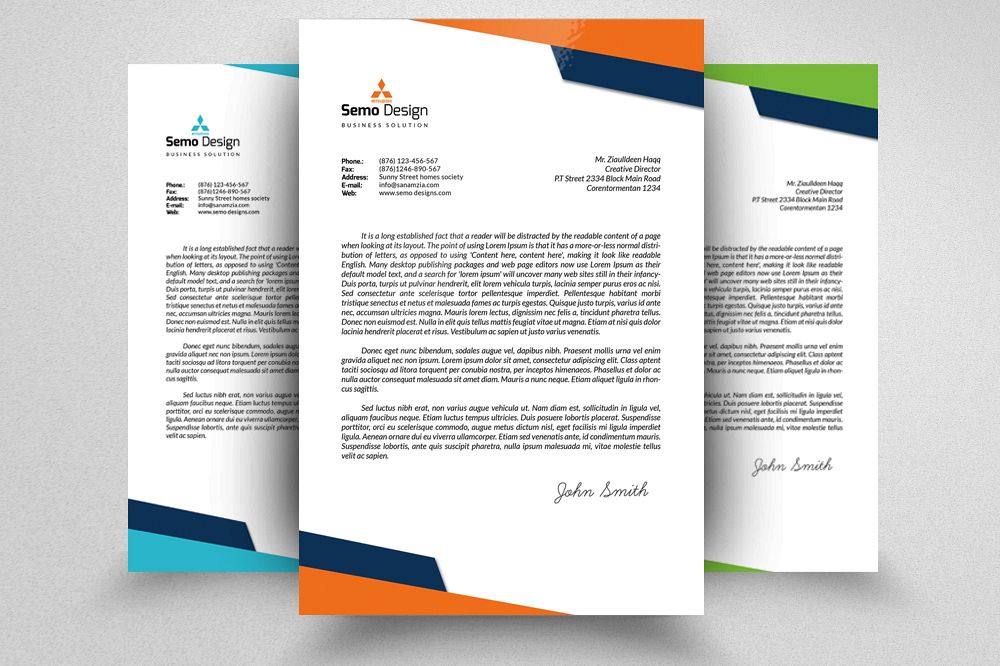 Professional Business Letterheads example image 1