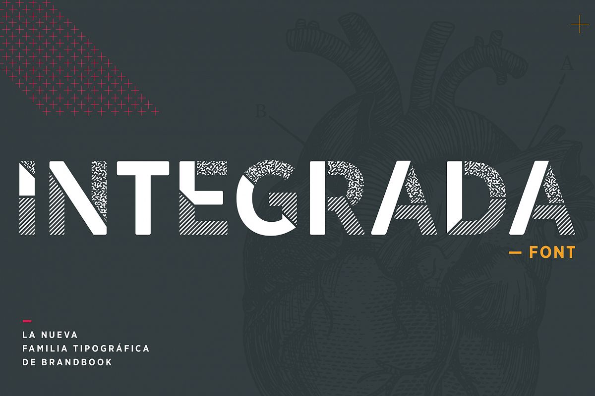 INTEGRADA font example image 1