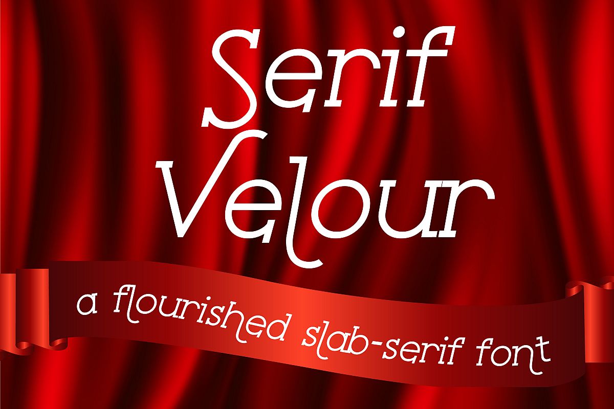 ZP Serif Velour example image 1