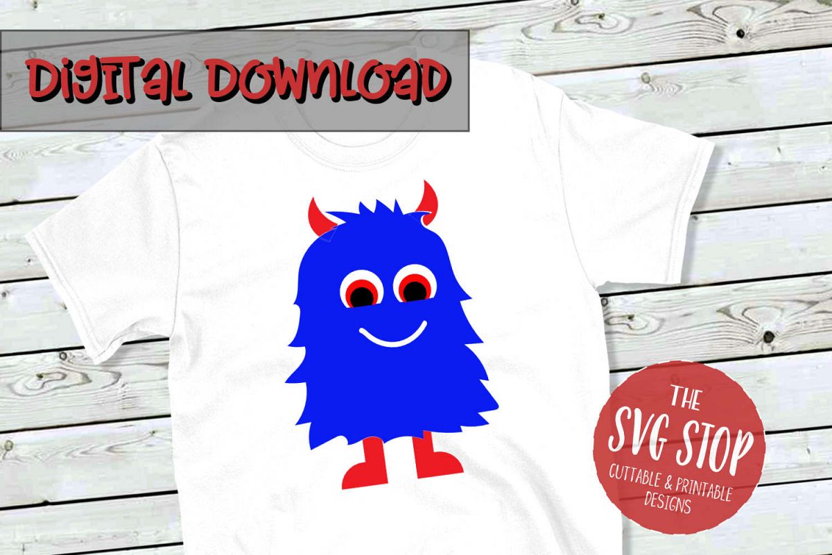 Halloween Graphics Monster - SVG, PNG, DXF example image 1