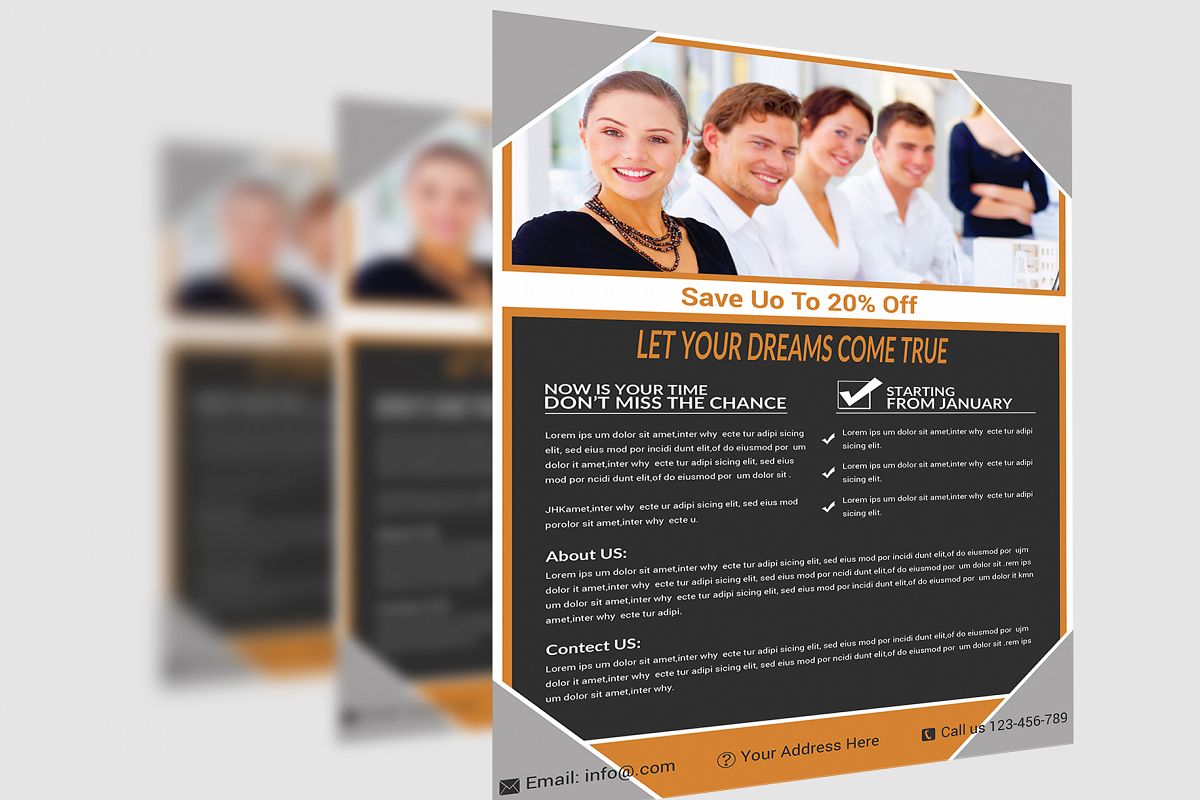 Corporate Flyer Template example image 1