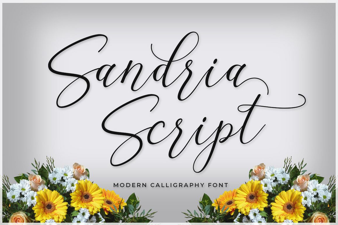 Sandria Script example image 1