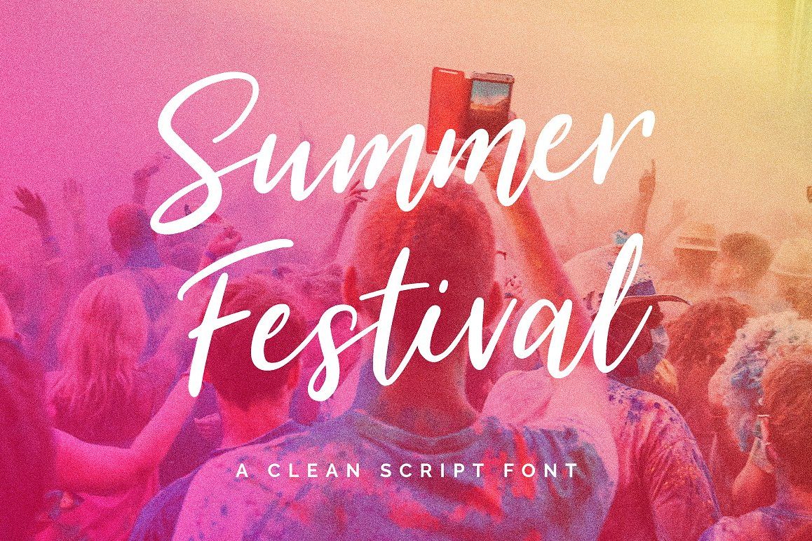 Summer Festival Typeface example image 1