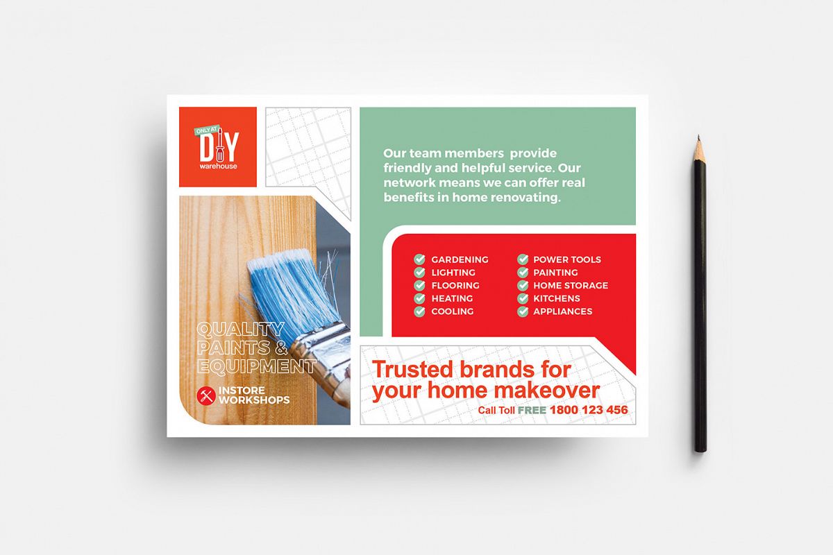 DIY Tool Supply Flyer Template example image 1