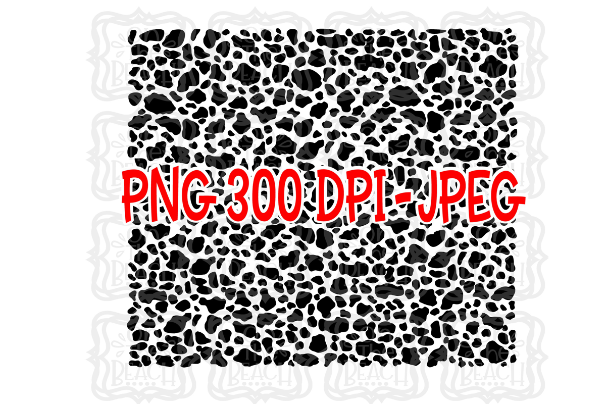 Cowhide - PNG 300 DPI - JPEG example image 1