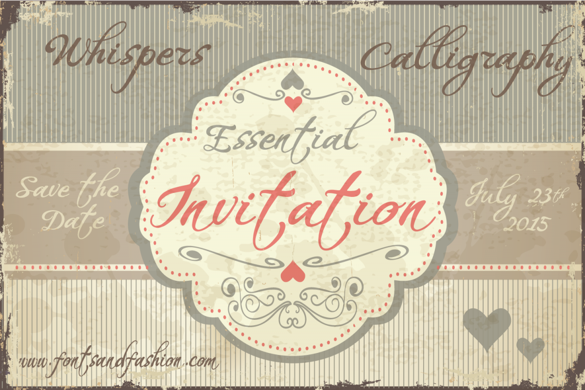 Whispers Calligraphy Essential example image 1
