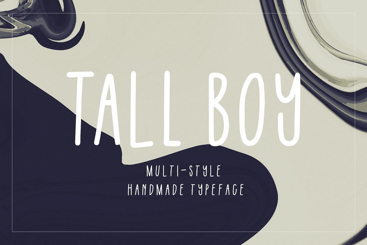Tall Boy | Handwriting Font example image 1
