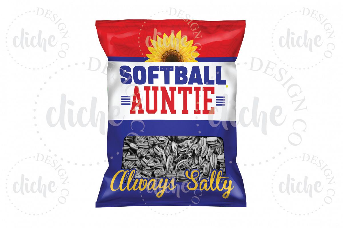 Softball Sublimation Design example image 1