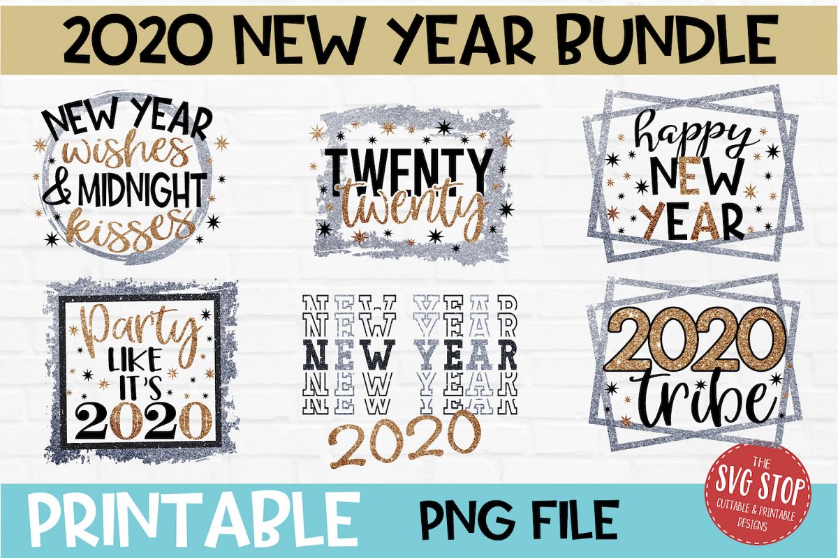 Download New Year Sublimation Design Png File Bundle 409383 Sublimation Design Bundles