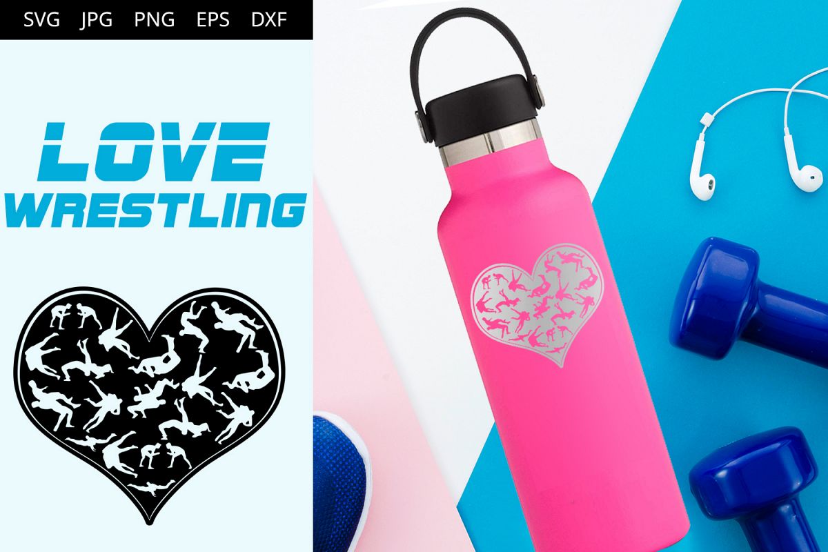 Download Love Wrestling - Men SVG Vector
