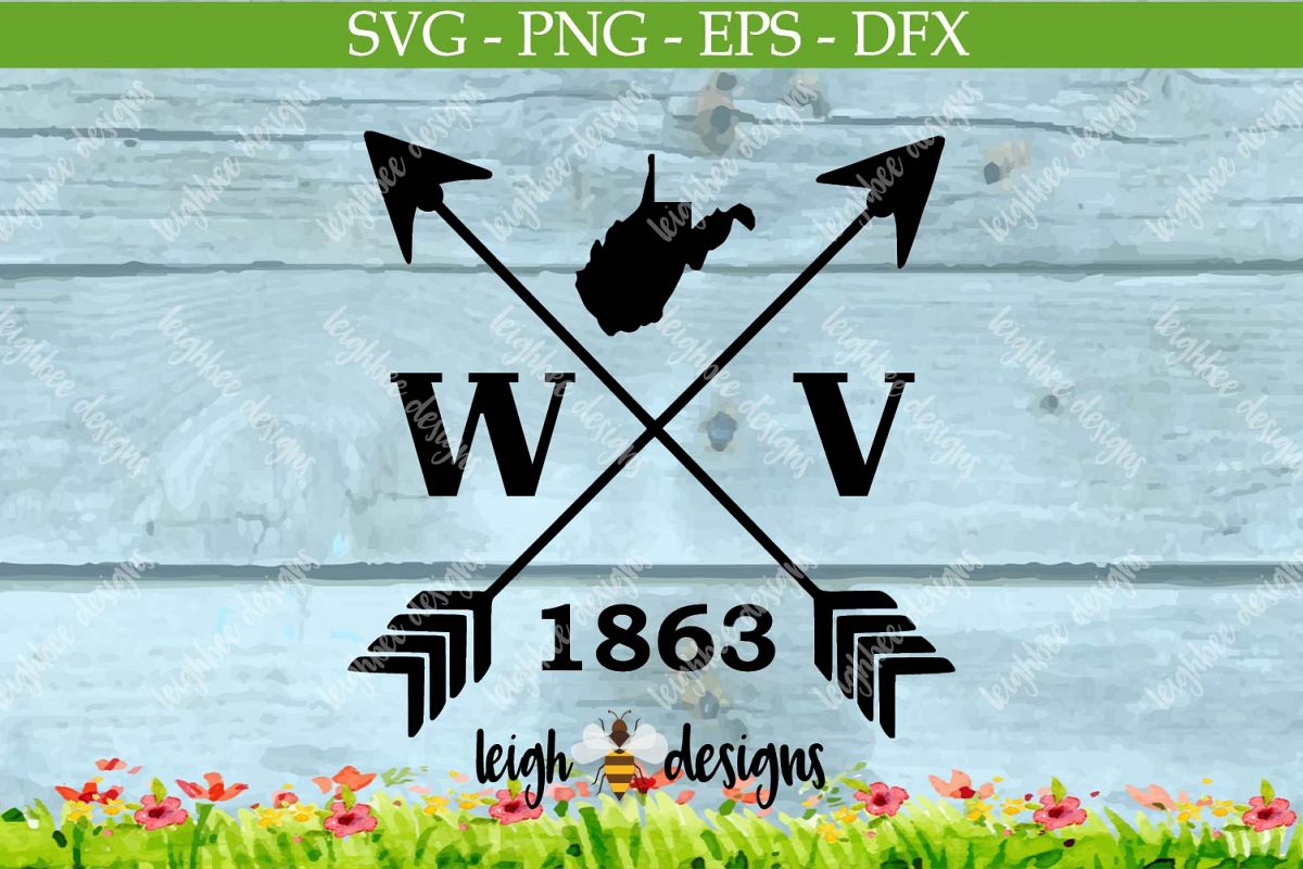 Download Arrow West Virginia 1863 (61001) | SVGs | Design Bundles