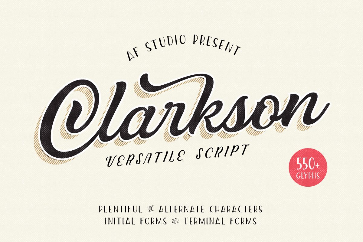 Clarkson Script example image 1