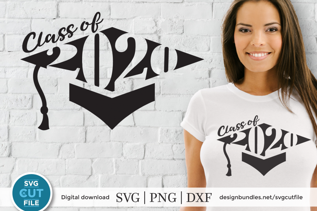 Class of 2020 grad svg - Graduation svg file - cap & tassel (514041) | Cut Files | Design Bundles