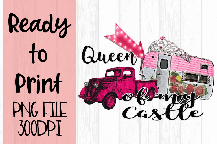 Queen of my Castle Ready to Print example image 1