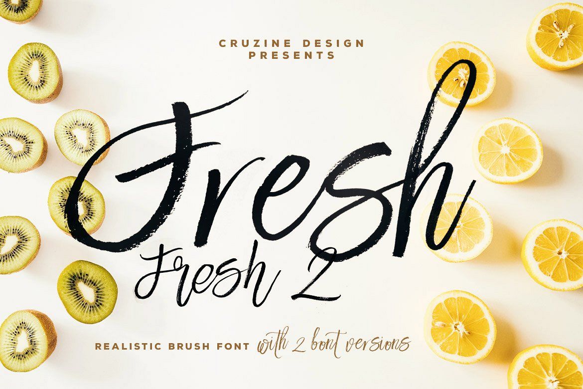 Fresh Brush Font example image 1