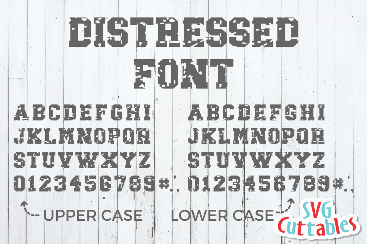 Download Distressed Font, Grunge Font