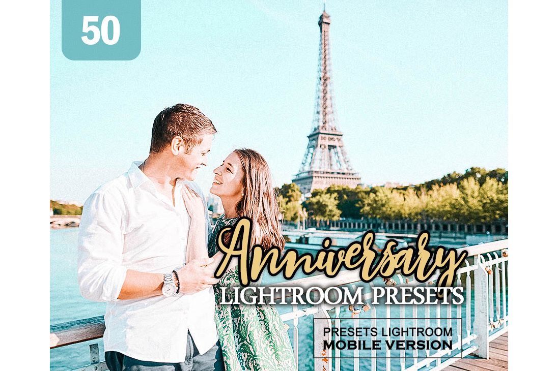 Anniversary Lightroom Mobile Presets Adroid and Iphone/Ipad example image 1