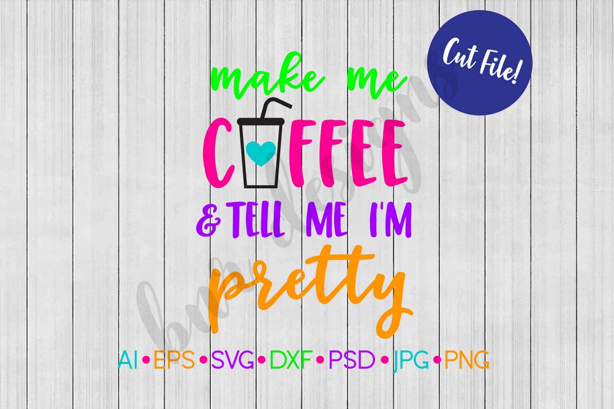 Coffee SVG, SVG File example image 1