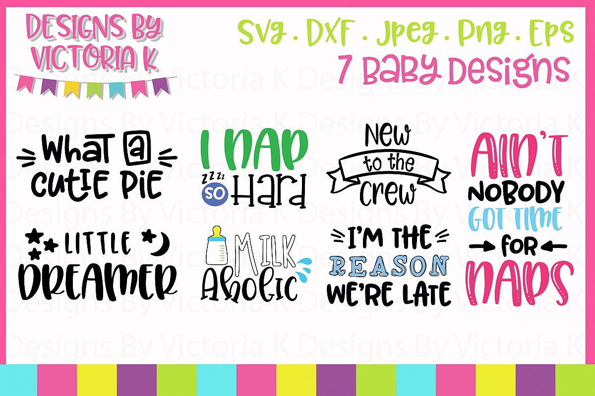 Baby Bundle, SVG, DXF, PNG (115737) | SVGs | Design Bundles