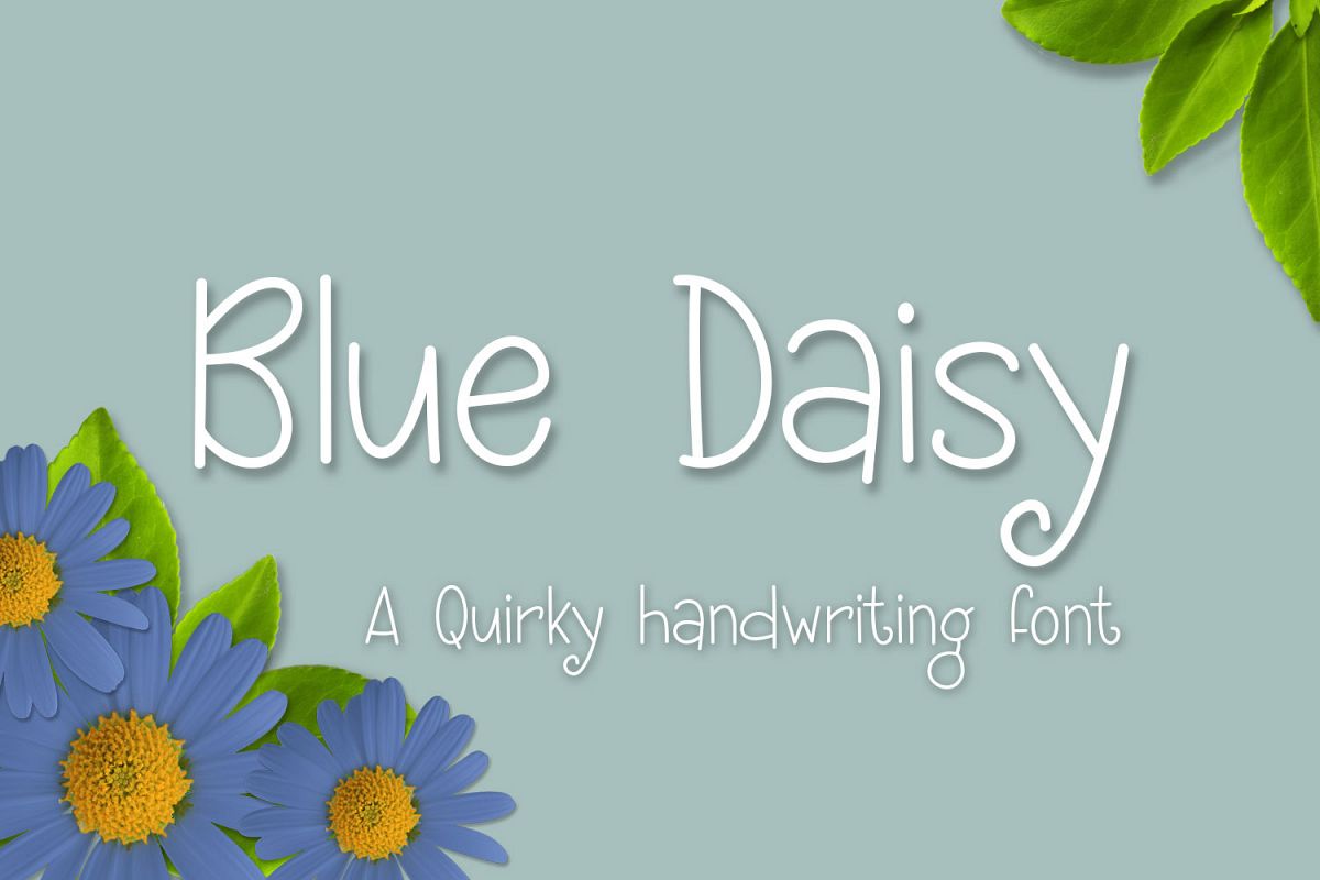 Blue Daisy example image 1