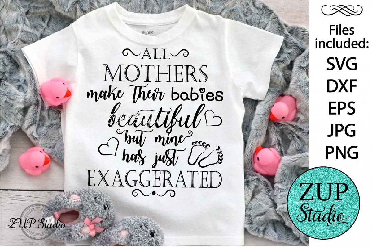 Beautiful baby cutting files svg 39 example image 1