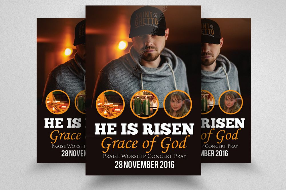 Relationships: Church Flyer Template example image 1