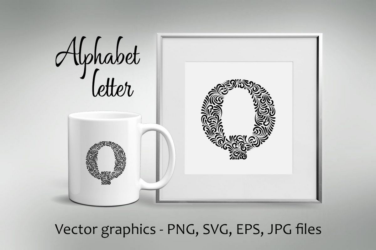 Alphabet Letter Q example image 1