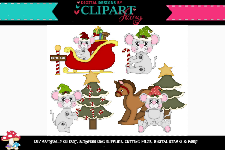 Christmas Mice 3 example image 1