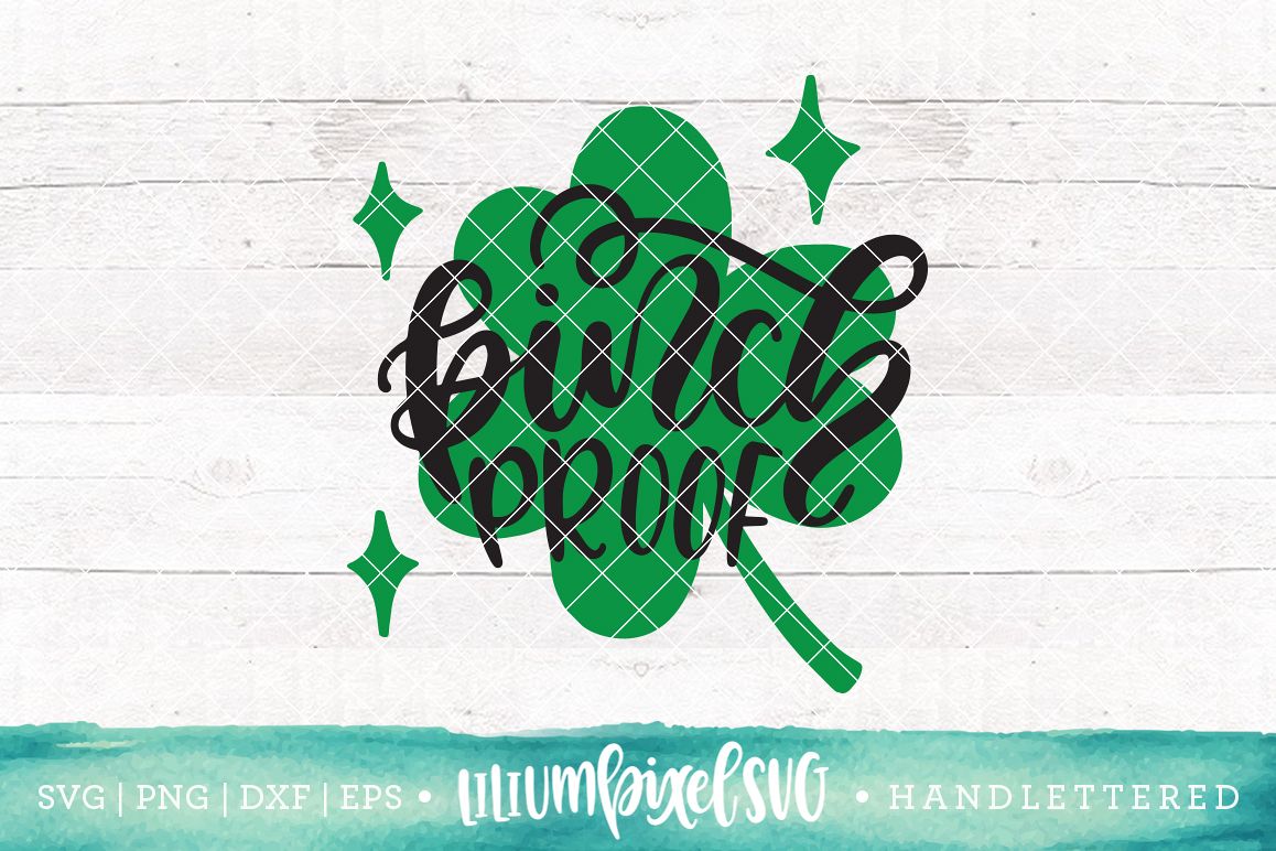 Shamrock - Pinch Proof / SVG PNG DXF EPS file example image 1