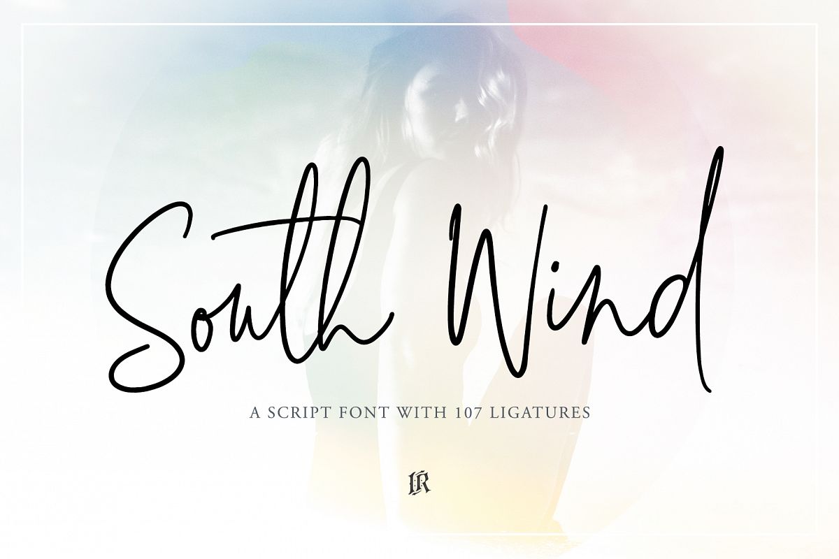 South Wind Font example image 1