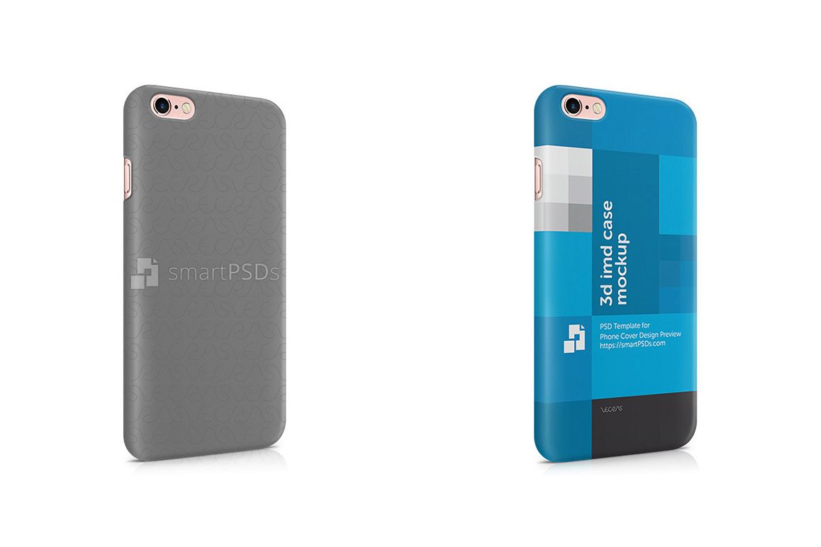 Apple iPhone 6S Plus 3d IMD Mobile Case Design Mockup 2015 example image 1
