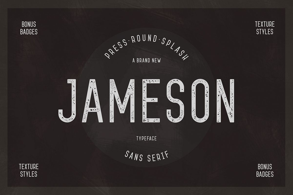 Jameson Sans-Serif example image 1