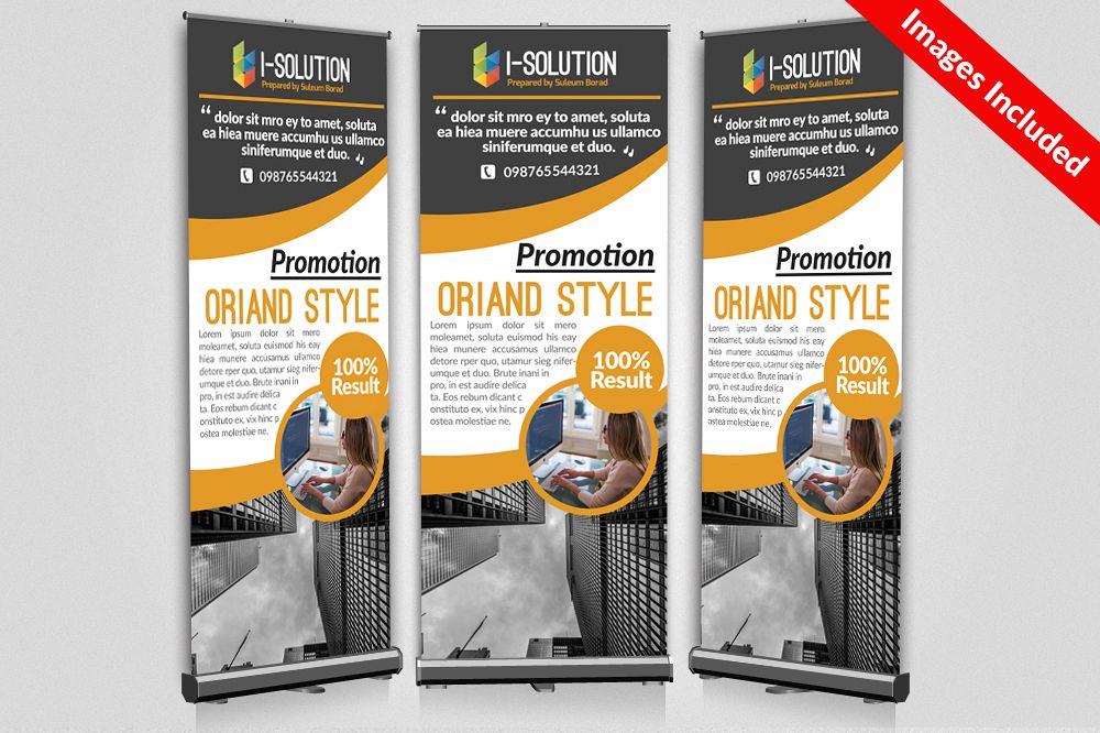 Business Association Roll Up Banners example image 1