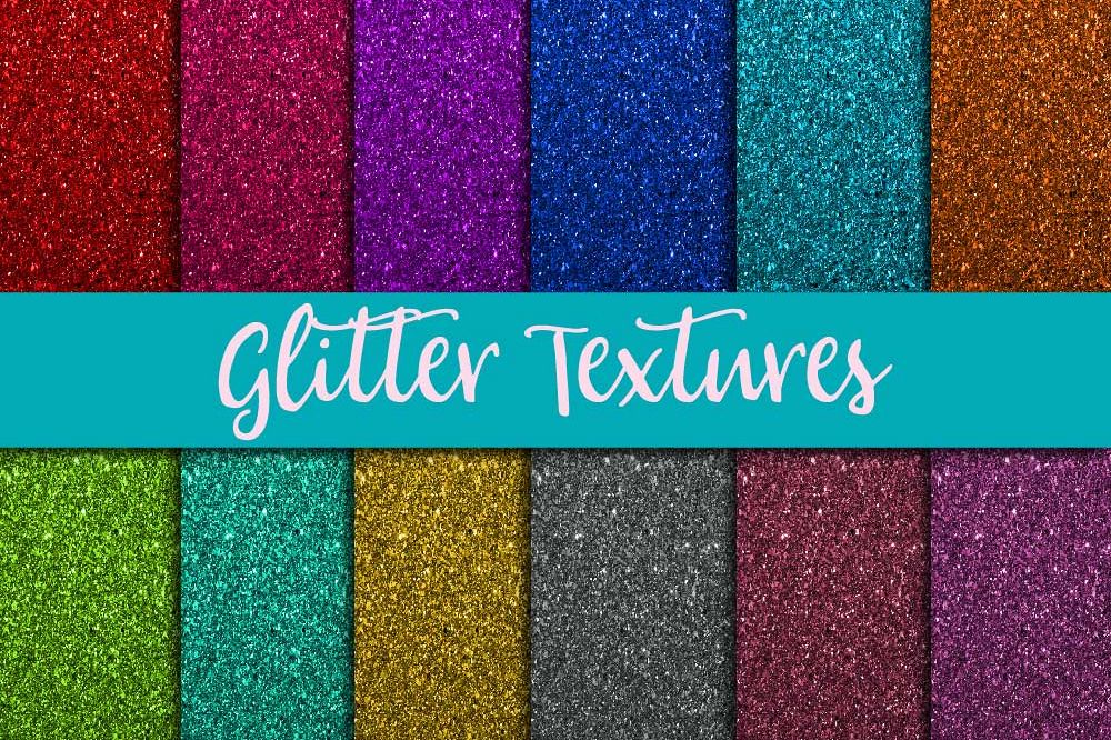 Glitter Digital Paper example image 1