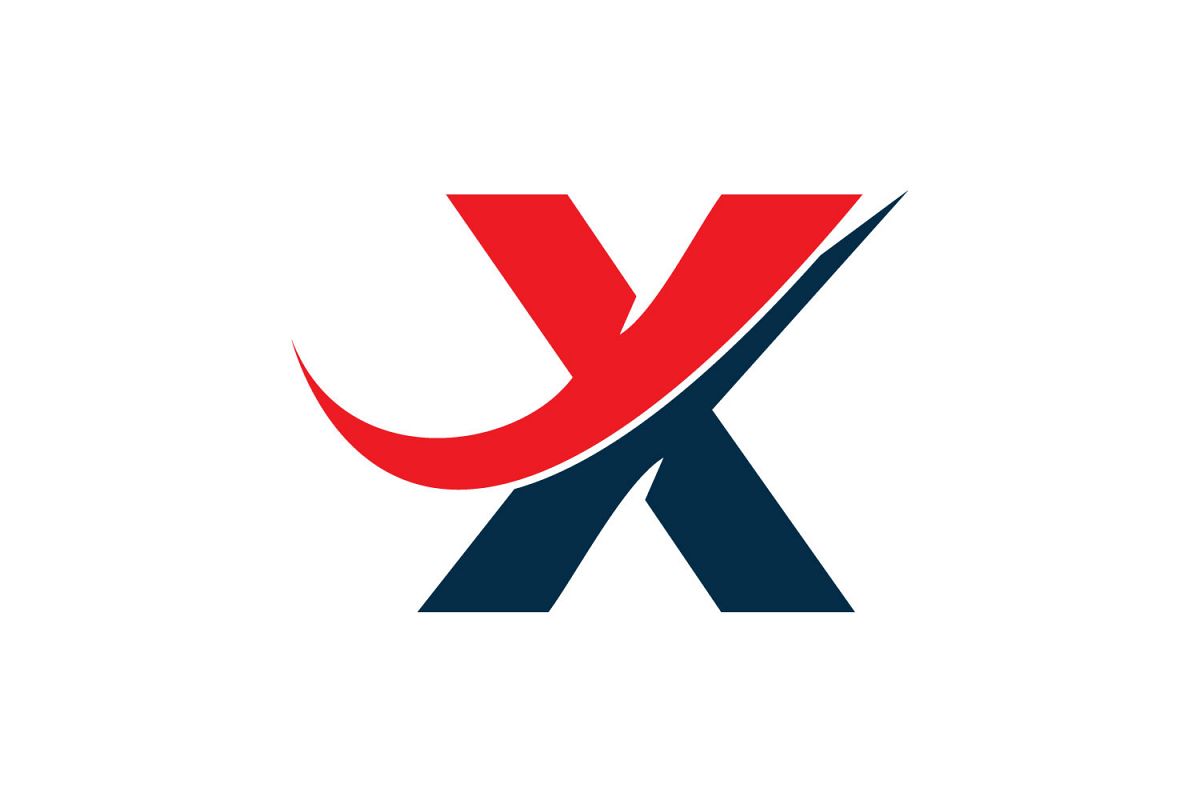 Letter X logo design. example image 1
