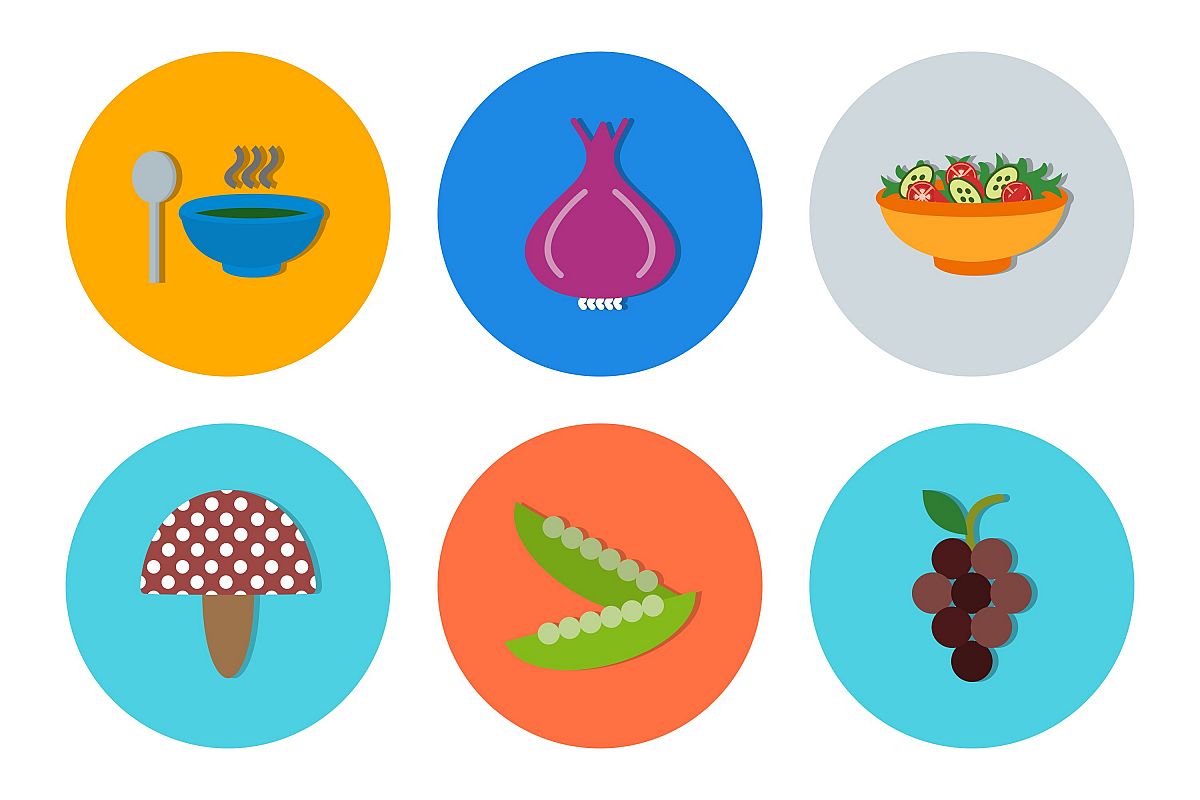 Set Of Food Icons example image 1